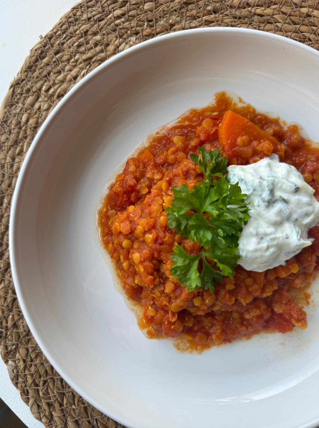 Dahl med røde linser